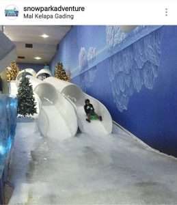 Tiga Jenis Permainan D Wahana Salki Jakarta Utara Snow Park Adventure. 