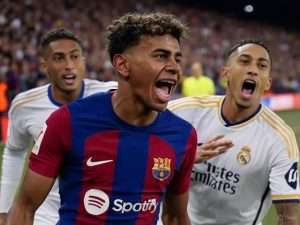 barcelona raih kemenangan atas real madrid dalam el clasico perebutan galar juara liga spanyol